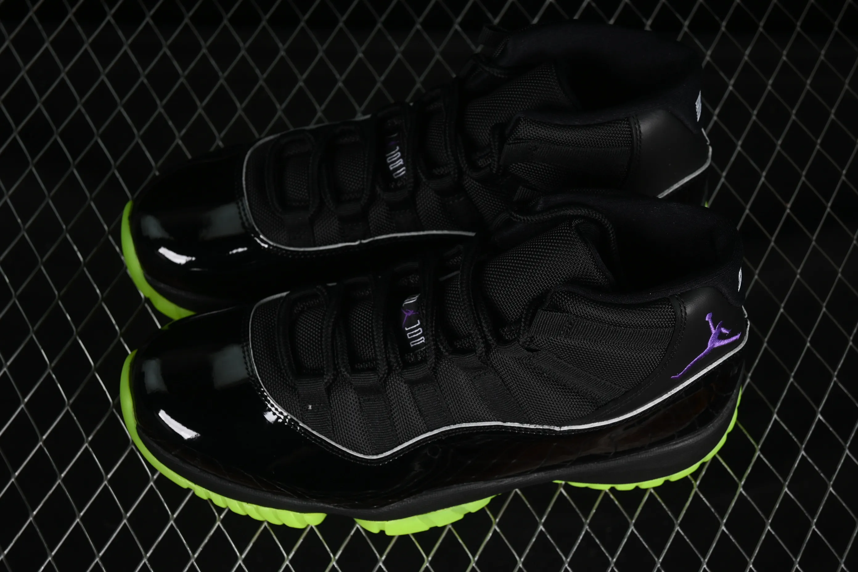 All categories Air Jordan Jordan series basketball shoes Air Jordan 11 Air Jordan 11 Retro AJ11 Joe 11 black avocado green CT8012-003
